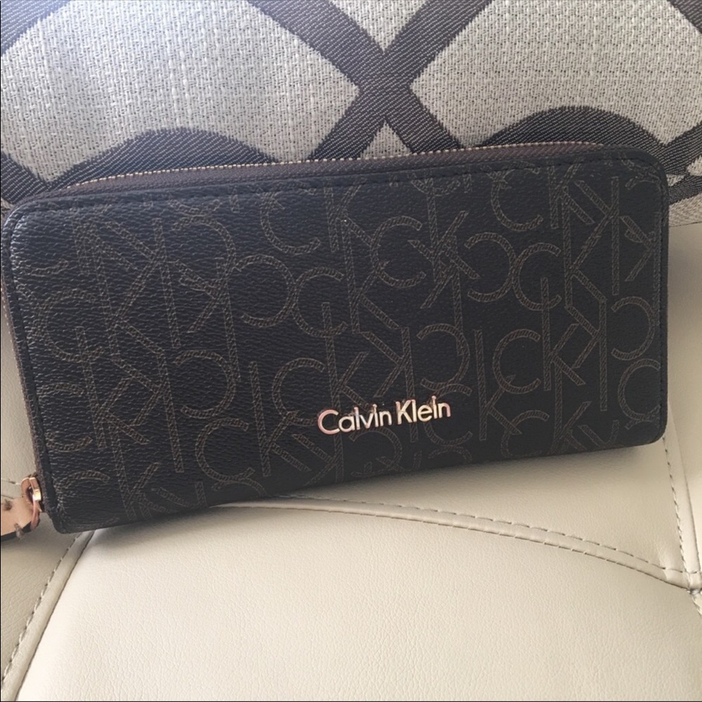 Calvin Klein monogram wallet